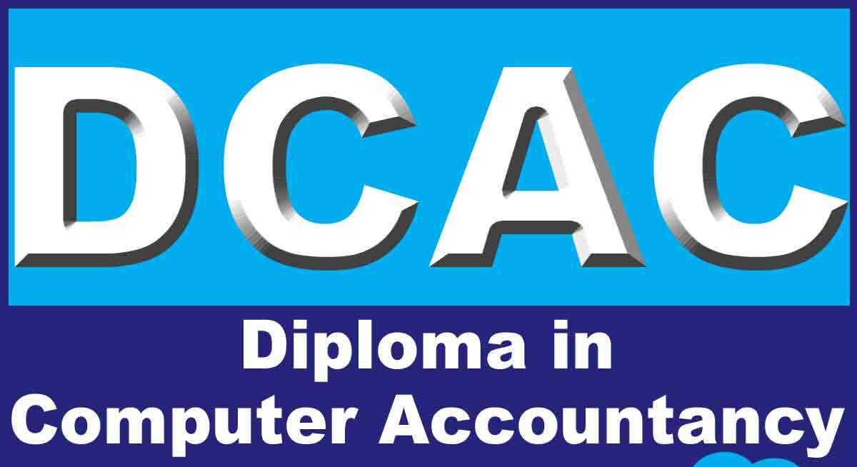 DCAC-Diploma in Computer Accountancy